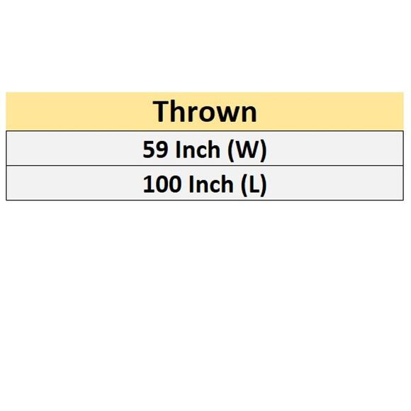 Retro 70s Granny Square Handmade Crochet Throw Blanket - Picture 2 of 2